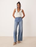 [Free People] Free People libre wide leg jeans in goodie goodie blue W25 GOODIE GOODIE