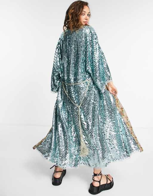 Anita Sequined Duster Jacket