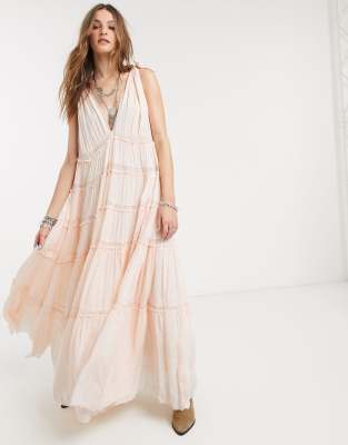 free people white midi dress