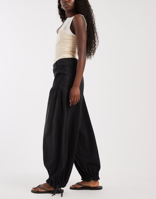 Free People – Lotus – Gråsvarta jeans med muddar, 2 av 5