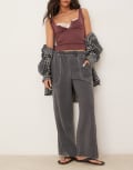[Free People] Free People lounge pants in black S BLACK