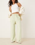 [Free People] Free People lounge pants in green XL Celadon green