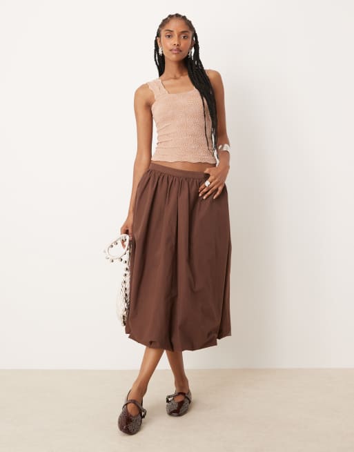 Free People – Love Letter – Björkvitt, strukturerat linne, 3 av 4