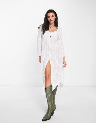free people white maxi dress