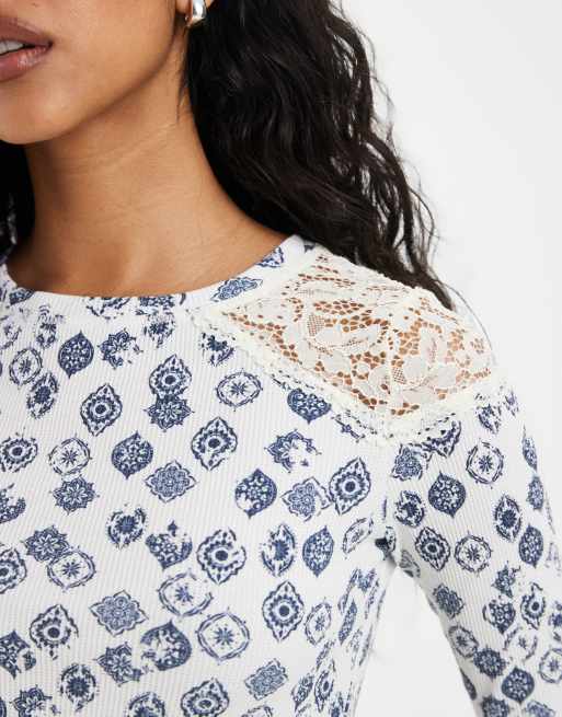Free People made you blush layering top in white , 2 of 4