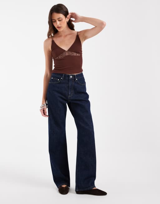 Free People made you blush lounge-topp i brun, 2 av 4