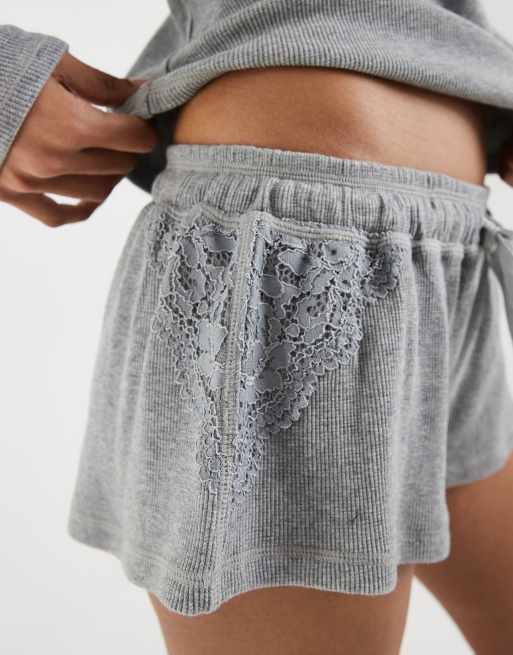 Free People made you blush short in heather gray , 5 of 5