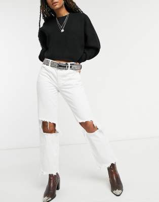 maggie mid rise straight leg jeans