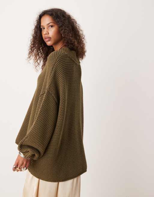 Free People cheapest Chunky Knit sweater