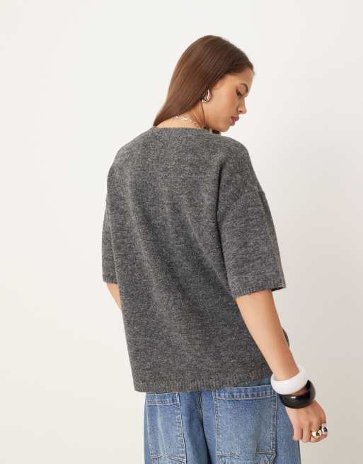 Free People - Margot - Maglione color antracite , 4 di 4
