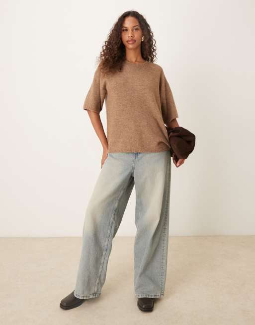 Free People - Margot - Sweater in lichtbruin, 4 van 4