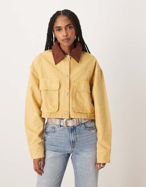 Free People - Martha - Veste utilitaire - Beige rotin, 2 de 4