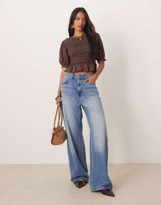 Free People Maxey knit top in french brown, 2 of 4