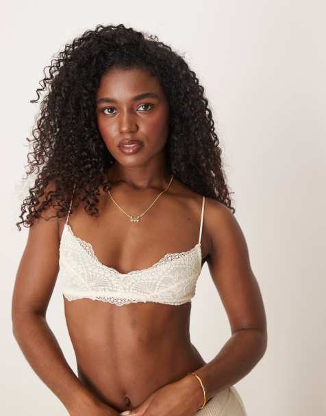 Free People Maya multiway bralet in cream - view 1