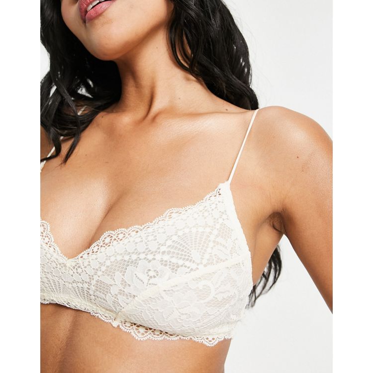 Free People Maya multiway bralette in cream