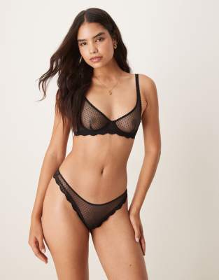 Free People - Mid Week - Bügel-BH in Schwarz