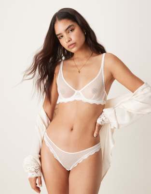 Free People - Mid Week - Bügel-BH in Weiß