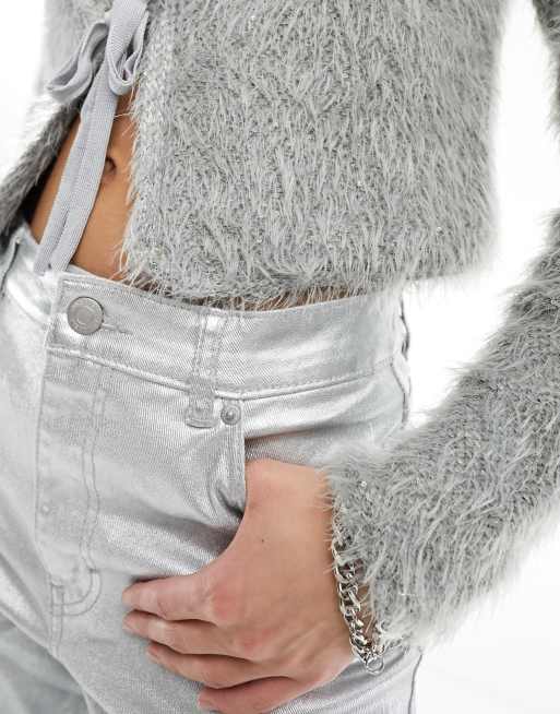 Faux fur hotsell cardigan free people