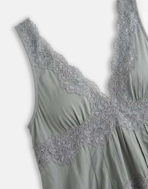 Free People Mini-Slipkleid in Odessa Grey, 7 von 7