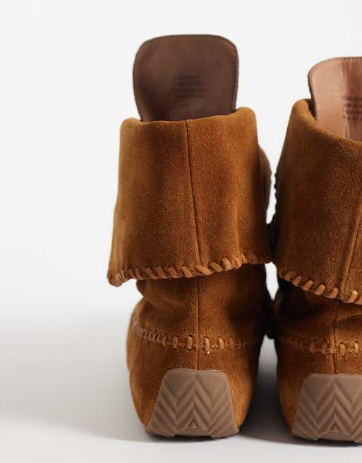 Free People misty moccasin boot in driftwood tan, 4 of 4