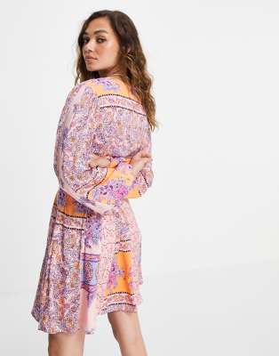 free people mixin it up mini dress Free People MIX IT UP MINIDRESS XSMALL NEW