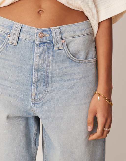 Free People - Montana - Blå afslappede jorts, 4 af 4