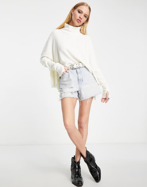 Free People – Moon Daisy – Sweter w kolorze kości słoniowej , 3 z 4