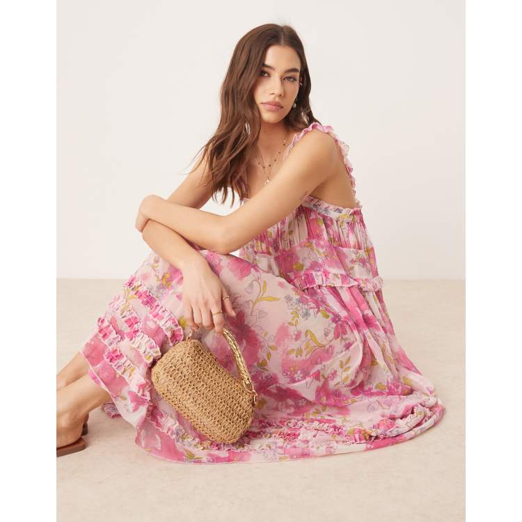knee length dresses for ladies Ivory Moon Phase Midi // Free People *XS-XL* | Women's Clothing
