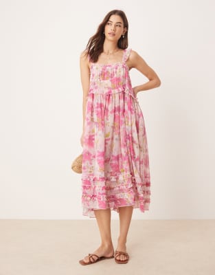knee length dresses for ladies Ivory Moon Phase Midi // Free People *XS-XL* | Women's Clothing