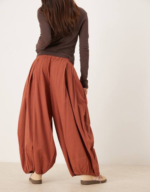 Free People - Moonflower - Pantalon bouffant - Orange brûlé , 3 de 5