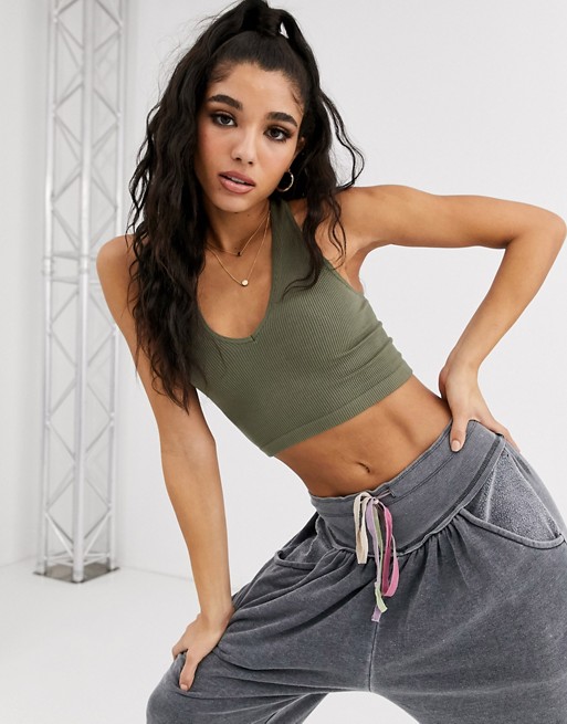 Free People Movement free throw crop top
