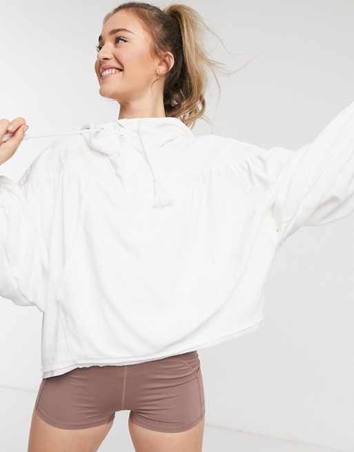 Free People Movement let it go sweater in white