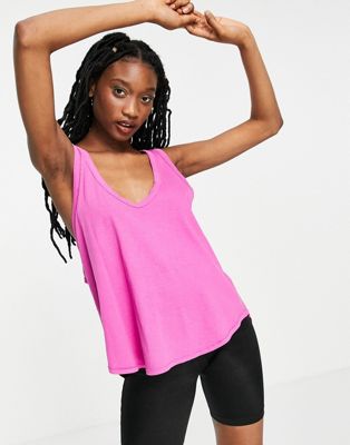 Free People Movement oversized keep rolling tank top - ASOS Price Checker