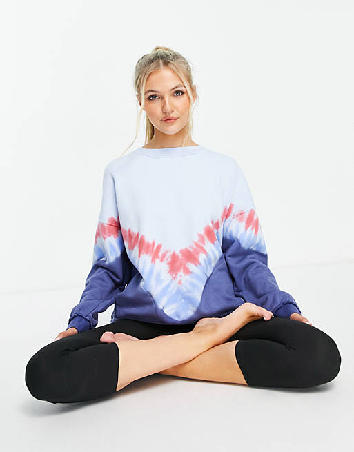 Free People Movement relaxed metti sweatshirt in ombre
