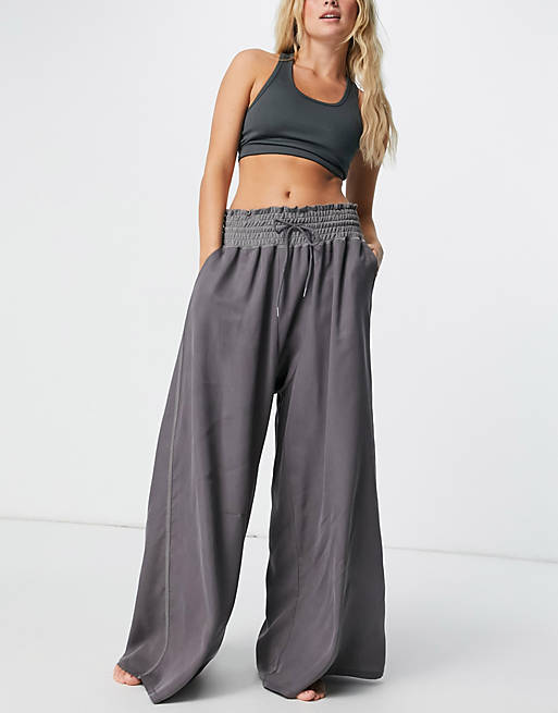 Free People Movement relaxed wide leg mia trousers