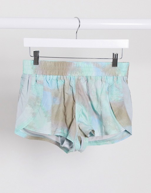 Free People Movement to dye for shorts in mint