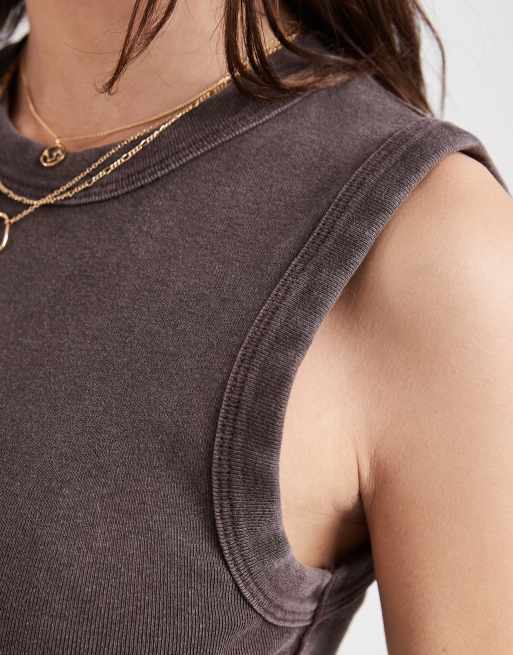 Free People - Murphy - Débardeur - Marron chocolat, 3 de 4