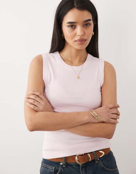 Free People - Murphy - Lyserød tanktop - view 1