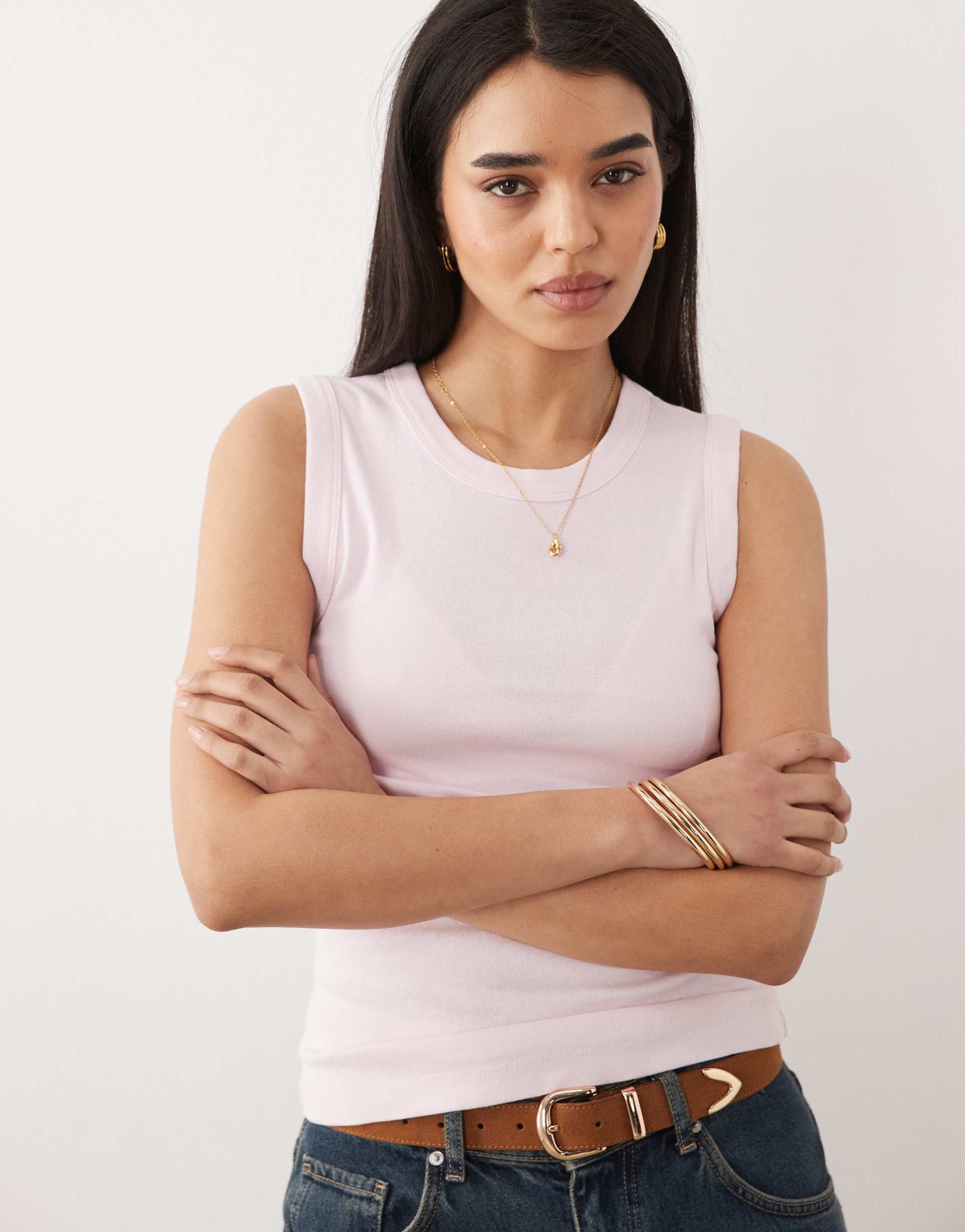 free people murphy tank top in pink