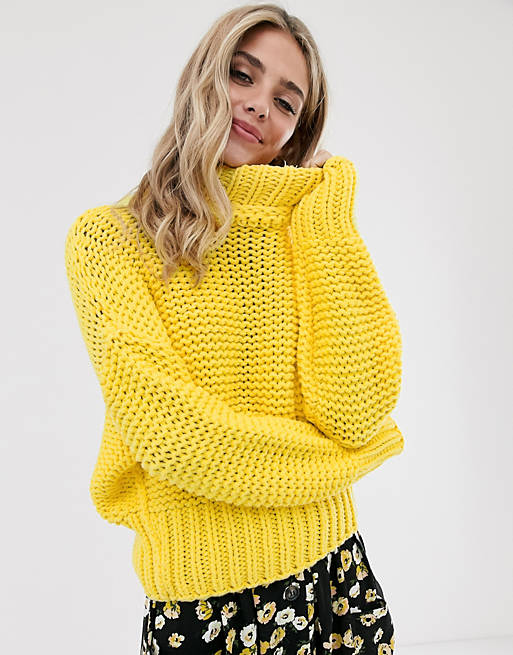 Free People – My Only Sunshine  – Grob gestrickter Pullover