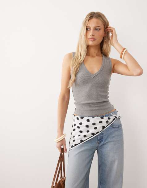 Free People – Neria – Gråmelerat sportlinne - view 1