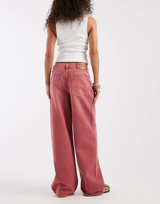Free People - Nia BF - Jean droit - Rose délavé, 3 de 5
