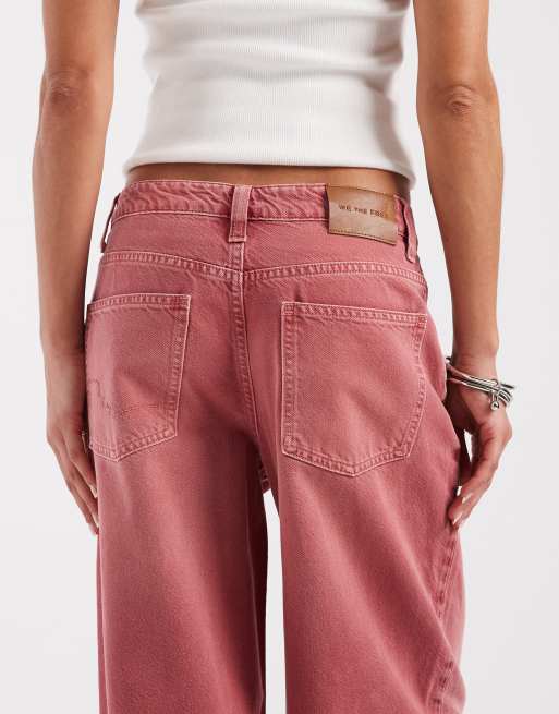 Free People - Nia BF - Jean droit - Rose délavé, 5 de 5