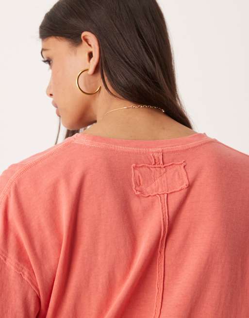 フリーピープル Free People ニナ Tee Long Sleeve レディース シャツ トップス Rose Sienna Free People nina long sleeve top in rose sienna | ASOS