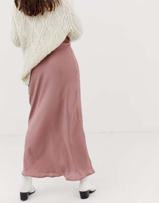 free people satin skirt