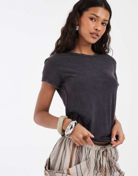Free People – Nova – Czarny top - view 1