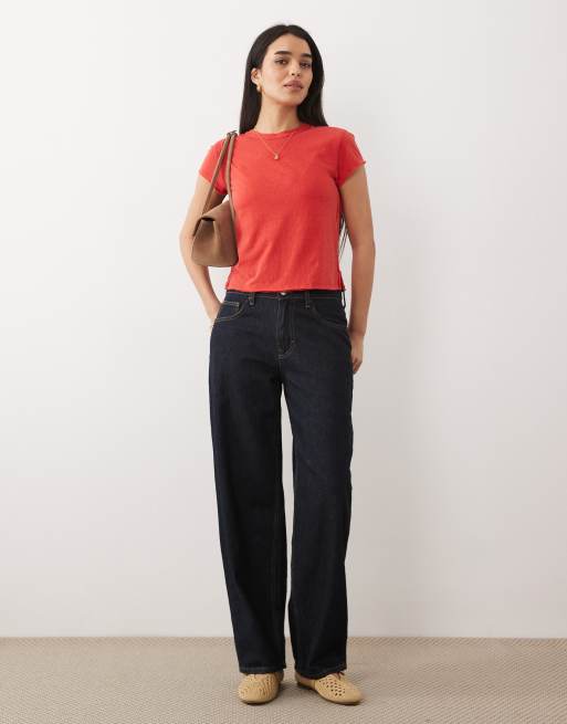 Free People nova top in red, 2 of 4