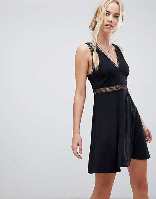 Free People Of My Heart Mesh Inserts Dress | ASOS