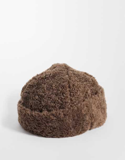 Free People - Oh So Cosy - Gorro de pescador marrón chocolate - view 1