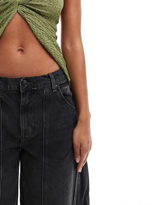 Olsen Cuffed Barrel Jean | Black Ice Olsen Cuffed Barrel Jean | Black Ice